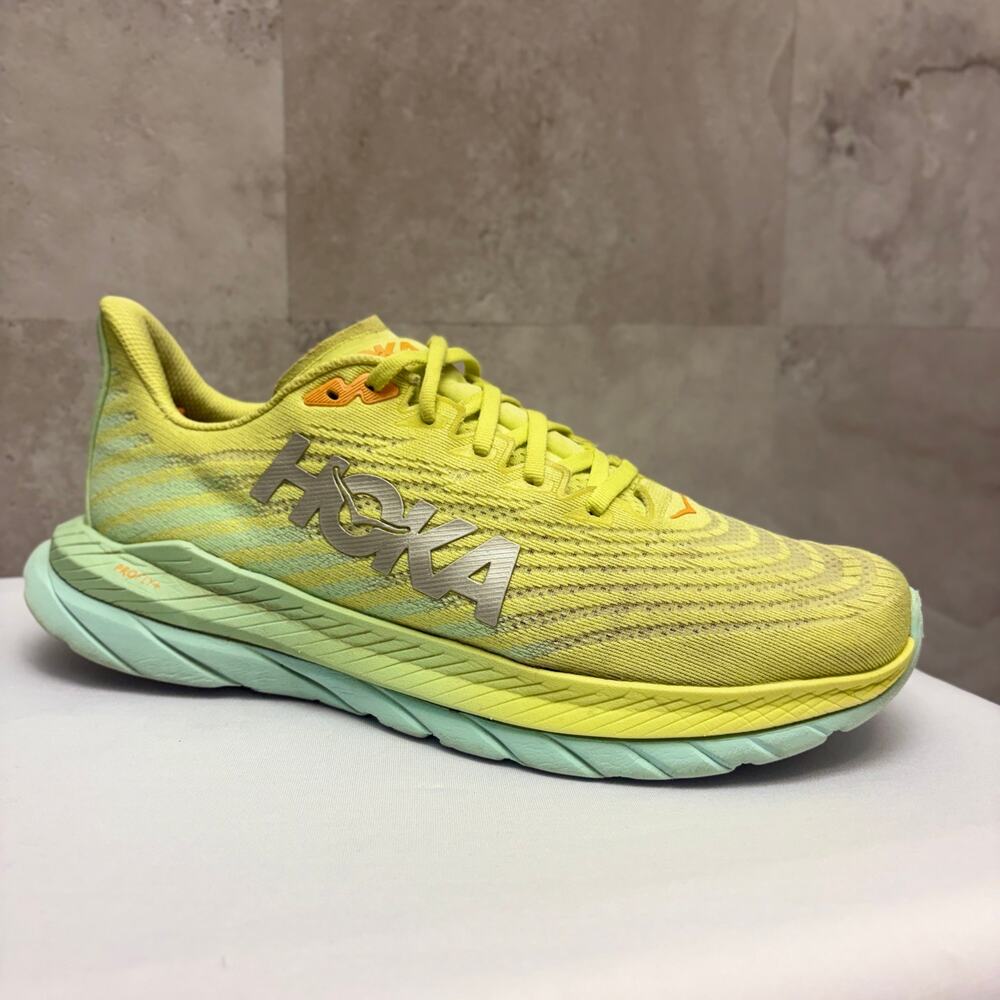 HOKA Mach 5 Citrus Glow Lime Glow Running Shoes Women’s 11